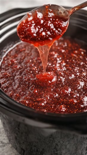 🍓Slow Cooker Amish Jam Ingredients * 4 cups mixed berries * 3 cups sugar * 1 tbsp lemon juice * 1 package fruit pectin Instructions 1. Wash berries and lightly mash. 2. Add berries, sugar, and lemon juice to the slow cooker — stir well. 3. Cook on HIGH for 2 hours, stirring occasionally. 4. Stir in pectin and cook 30 more minutes until thickened. 5. Pour into sterilized jars, seal, and let cool completely. | Easy Family Recipes