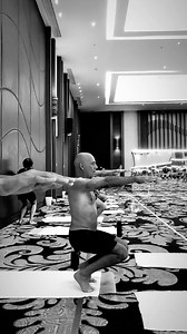 Awkward Pose - Utkatasana is a strengthening posture in Bikram Yoga that targets the legs, core, and balance. It is divided into three parts. It gives you great legs/arms, makes hip joints more flexible, increase circulation to the knees/ankles, good for arthritis, gout, & many more! #bikram #bikramyoga #yoga | Bikram Yoga