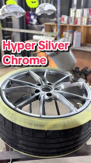 Respray Your Porsche 20-Inch Sportrims with Hyper Silver