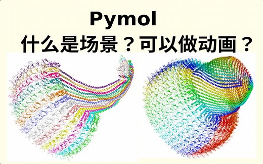 Pymol-用场景制作动画