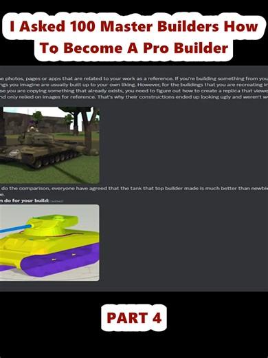 I Asked 100 Master Builders How To Become A Pro Builder (4)