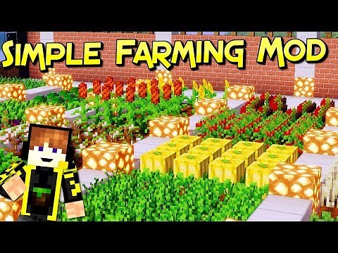Simple Farming Mod | Mas Verduras Para Tus Aventuras | Forge | Minecraft 1.14.4 | Review Español