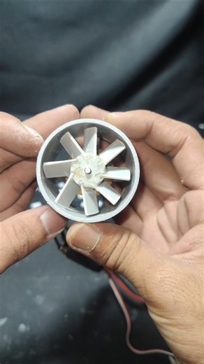 Amazing 🤯 home made turbo jet fan #homemade #turbofan #rajmakes