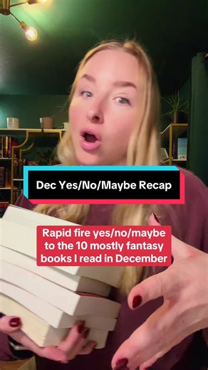 December Fantasy Book Review: Yes, No, Maybe