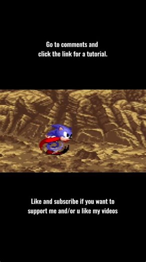 Tutorial in comments #sonic #spriteanimation #ibispaintx