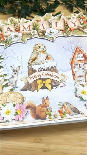 Winter Valley #diy #interactive #video #tutorial #scrapbooking #christmas