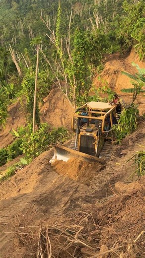 Making Neat and Fast Oil Palm Terraces Using a D6R XL Bulldozer
