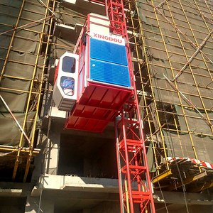 [Hot Item] Top Manufacturer Construction Building Passenger Hoist Goods Hoist Concrete Hoist