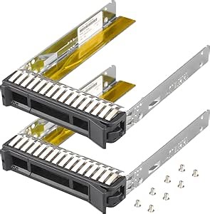 Amazon.com: SSD Mounting Bracket 2.5" HDD Caddy SM17A06246 Hard Drive Bracket Metal SSD Mount Compatible with Thinksystem ST550 SR550 SR590 SR650 SR630 SR850 Server, 2 Pack