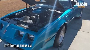 7.5K views · 601 reactions | Hear the sound of this beautiful 1979 Pontiac Trans Am T-Top we have for auction on our site here https://www.clasiq.com/auction/1979-pontiac-trans-am-t-top-1/ | Clasiq | Facebook