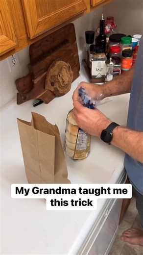 I always use this trick to keep my bagels from going bad! | Nick K