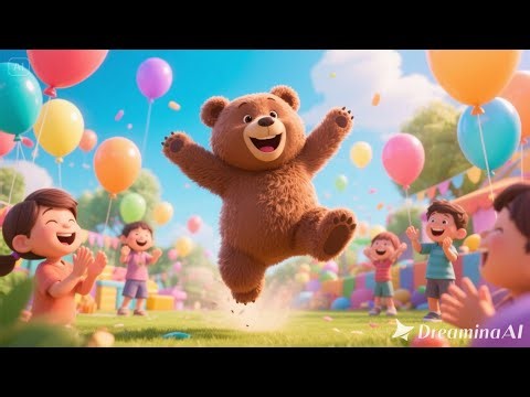 Jump Jump with Teddy Bear | Fun Action Song for Kids | Nursery Rhyme for Toddlers
