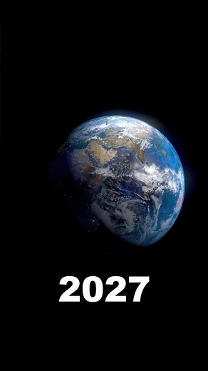 Earth’s Evolution: 4.6 Billion Years of Change 🌍 | From Birth to 2027 #fyp #evolution #space #2027