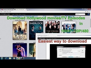 How to download latest Hollywood movies/TV series in 1080P/720P/480P