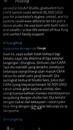 Kisah Huang Xing: Anak Tunggal dari Keluarga Kaya