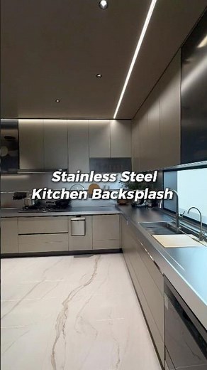 Fadior Stainless Steel Kitchen Backsplash Design Poll