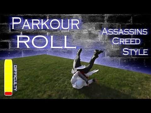 Learn the PARKOUR ROLL - Assassins Creed Style