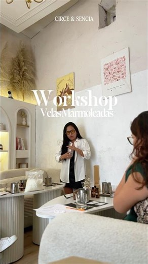 Taller de velas aromáticas #velasaromaticas #cursodevelas #velas