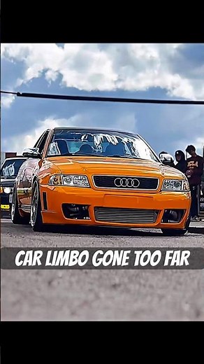 Car limbo gone too far ⚠️ Watch the full video here https://youtu.be/DvIVext0JtM