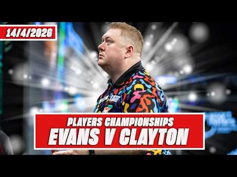Ricky Evans V Jonny Clayton Players Championship Highlights 14/4/2026