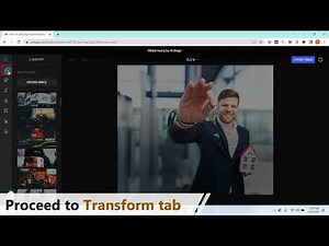 How to add a watermark to photos with free online app Artlogo Watermarq
