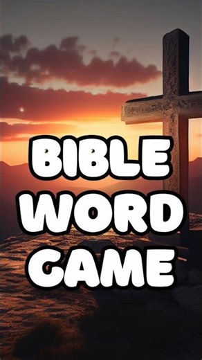 Bible Word Game ✝️ Part#6 #shorts #youtubeshorts #biblegame #biblepuzzles #wordsearch