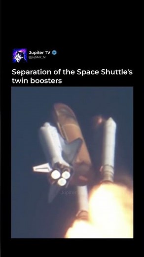 Space Shuttle Booster Separation 🚀