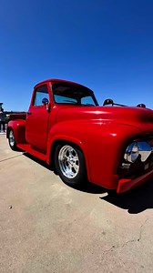 35K views · 1.8K reactions | 1954 Ford F-100—red hot, chrome sharp, and built like a beast.  #1954FordF100 #BeastModeTruck #ClassicFord | American Classic Cars | Facebook