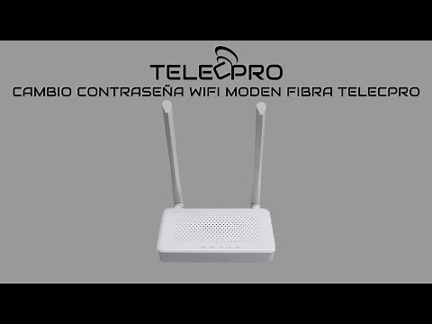 CAMBIO DE CLAVE ROUTER FIBRA OPTICA C DATA