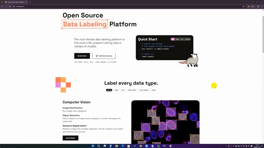 一站式AI训练数据集管理平台 label-studio 简介