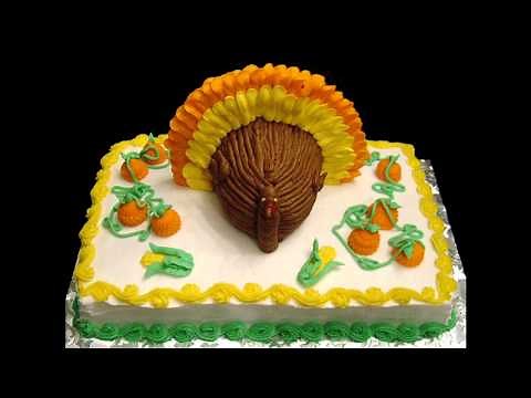 Easy Thanksgiving cake decorating ideas