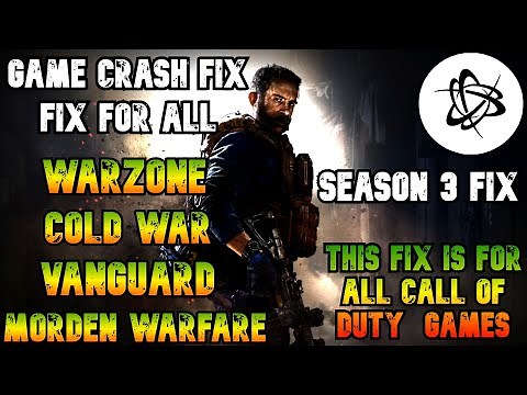 COD: Warzone / Modern Warfare / Cold War / Vanguard - How To Fix, Crashing, PC CRASH Fix Guide 2022
