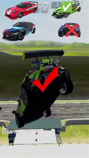 Top 5 SuperCar Stunts Through Biggest ATC Tower // Extreme Car Driving Simulator//Cars Gameplay Ep7