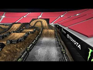 2019 Monster Energy Cup Track Map - Inside Left