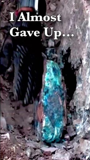 Hummingbird Mine AZ copper vein—shattuckite, chrysocolla, malachite — rare specimen #rockhounding