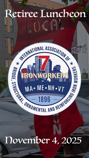 8.4K views · 197 reactions | We’re always happy to have our retirees at the Union Hall! Thank you to everyone who joined us for the retiree luncheon this November. | Iron Workers Local 7 | Facebook
