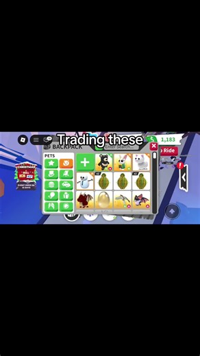 #roblox #adoptme #adoptmeroblox #adoptmetrades #adoptmetrading trading my inventory in adopt me
