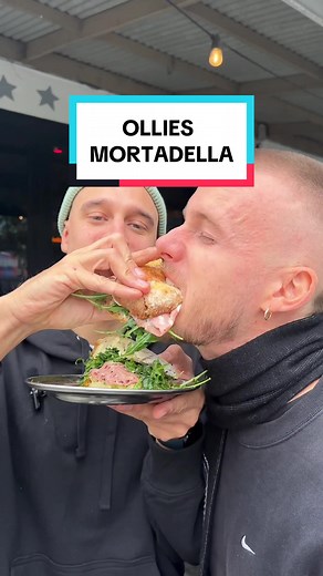 Ollie's Pizza Parlour Mortadella Sandwich Review