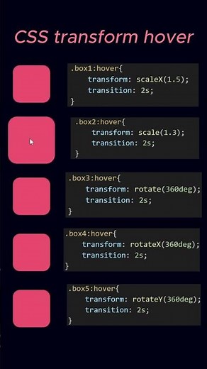1 Line of CSS = INSANE Hover Animation 🔥