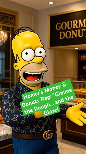 Homer’s Money & Donuts Rap: “Gimme the Dough… and the Glaze!