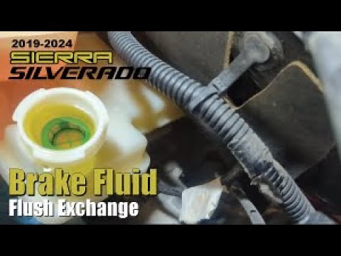 2019-2024 Sierra/Silverado: Brake Fluid Exchange/Flush