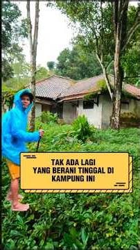 MERINDING ‼️ Puluhan Rumah Kosong Terbengkalai. !! Warga Tak Berani Tinggal Disini. #kampungmati