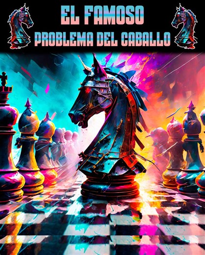 El Famoso Problema del Caballo. Solo para genios... 🧠🔥♟🐴🔥 #AjedrezyMatemáticas #AjedrezEducativo | El Mau