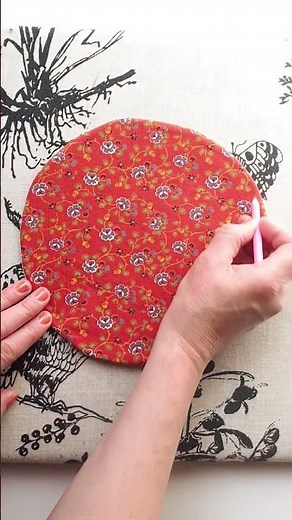 Sew a Cute Fabric Storage Box from Scrap Fabric! 🧵♻️