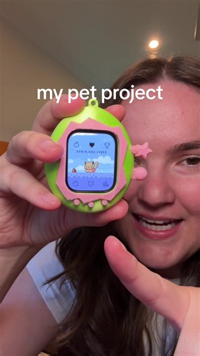 a little explainer of my pet project for anyone who is new here! 🩵 Its a tamagotchi style pet app and you can find it on the app store under ‘habbie: step tracker & pet’ #toys #pets #cozy
