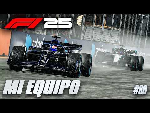 MERCEDES JOINS SINGAPORE'S WATER FEST | F1 25 MY TEAM: SINGAPORE T4