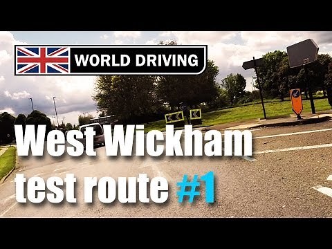 West Wickham Driving Test Route PART 1