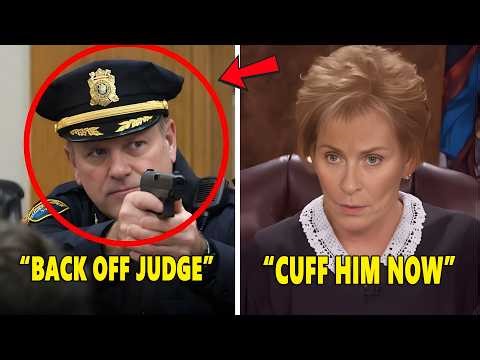 Police Chief Points Gun at Judge Judy — Gets ARRESTED in 45 Seconds