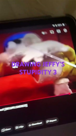 Drawing Jeffy’s stupidity 3 (from SML Movie: Jeffy’s Summer School)