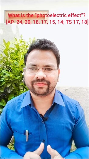 What is “photoelectric effect”?